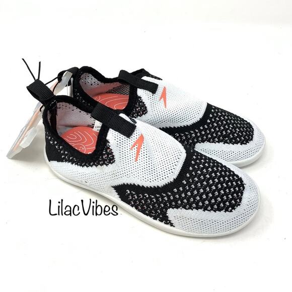 Speedo Surf Strider Water Shoes White Black Small Size 11/12 - Picture 1 of 6